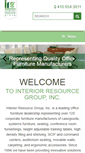 Mobile Screenshot of interiorresourcegroup.com